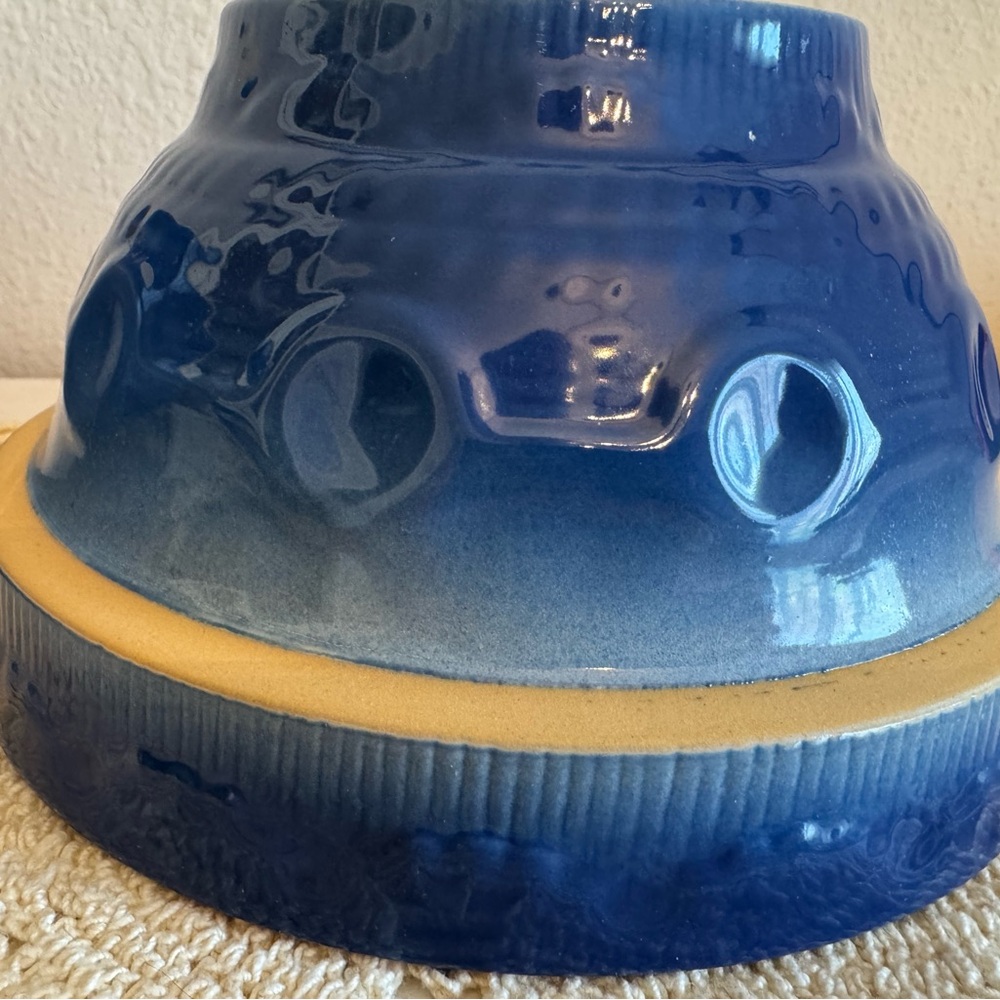 Vintage Blue Stoneware Bowl Set - Picture 13 of 16
